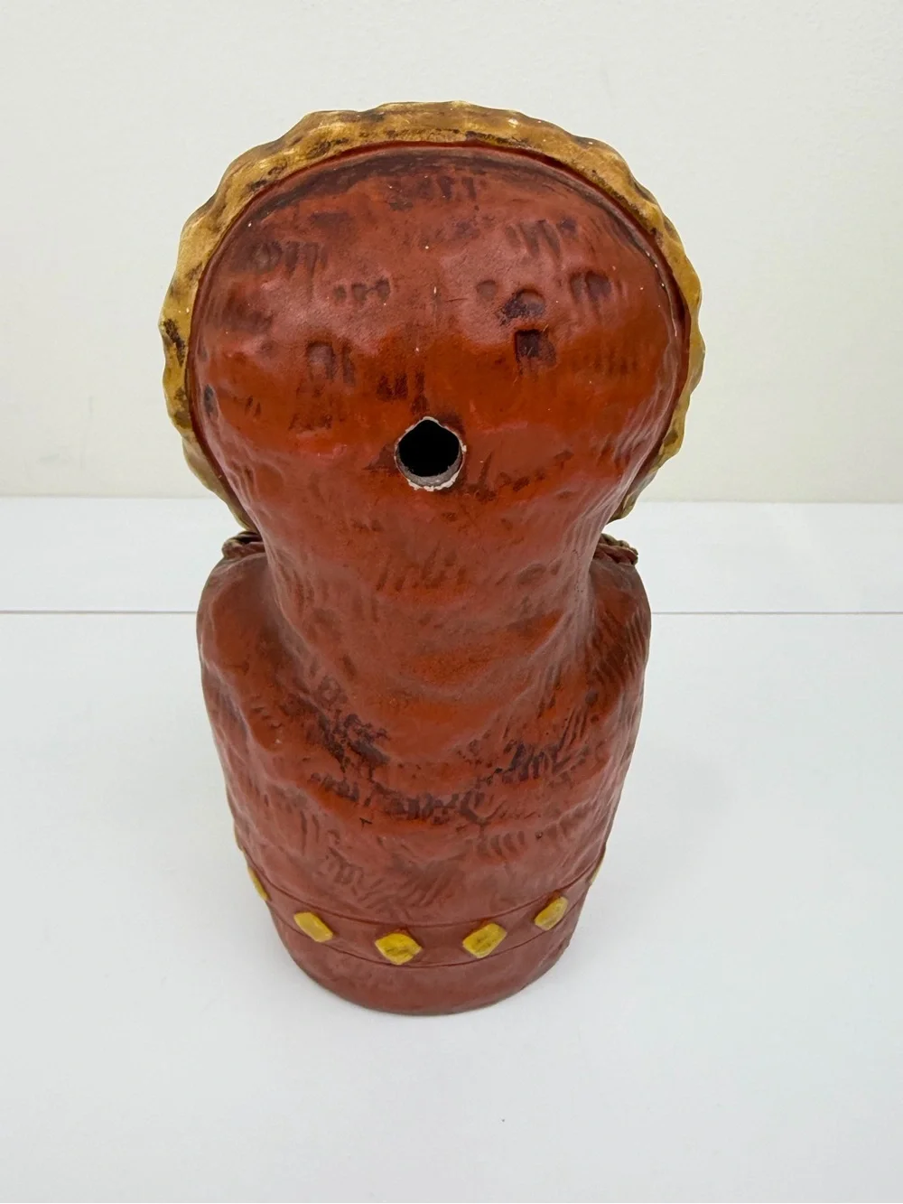 Vintage Papier-Mâché Folk Art Girl Planter Cachepot - Picture 2 of 9